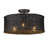Cuthmore Wicker Semi Flush Mount-1401355509-1401355506