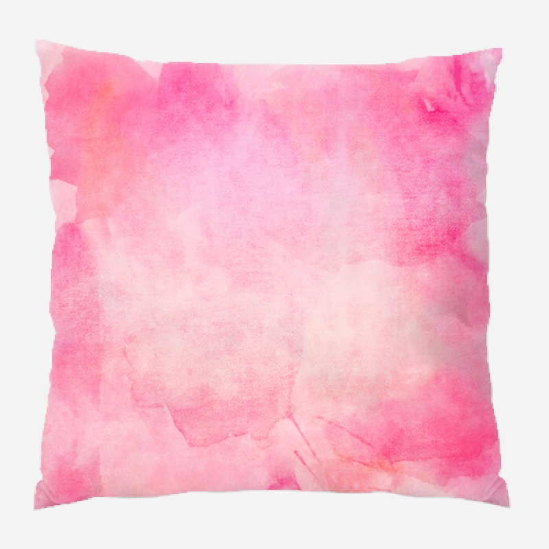 Floral Reversible Throw Pillow, Microsuede, Indoor