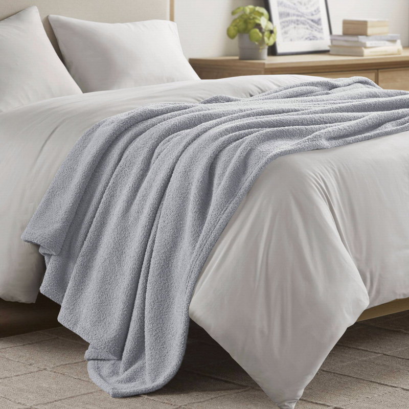 1 PCS Blanket, King, Gray