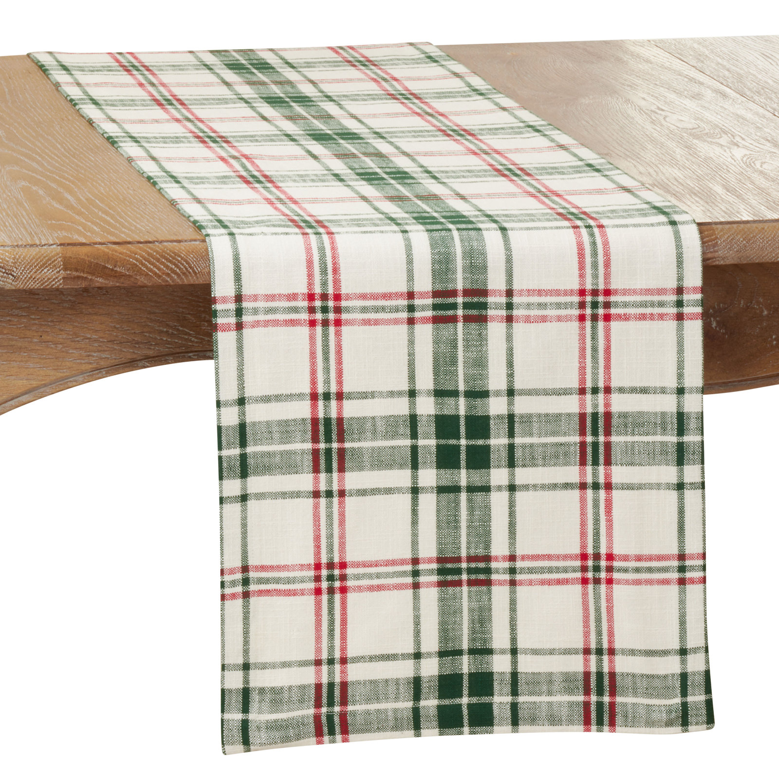 Nephele Plaid Table Runnner