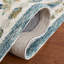 Tapis marocain beige / vert / jaune en laine / coton touffeté à la main Martha Stewart-80703829