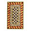 Courtly Check® Red & Gold Rug-50817593