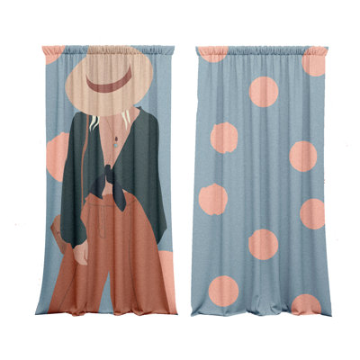 Velvet Blackout Curtain Panel Pair