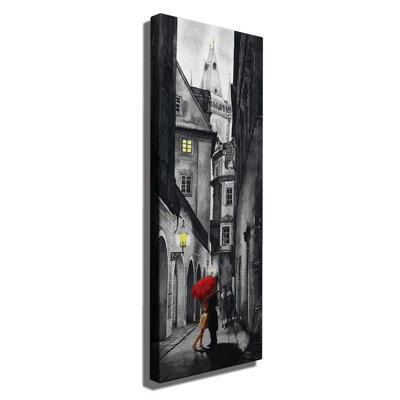 Stunning Decorative Canvas Painting, 11.8 x 31.5 inches | 100% Canvas with 100% Wooden Frame (Thickness: 1.2 inches) | Perfect for Living Room & Bedroom Decor, Vibrant Colours, Durable & Easy to Hang