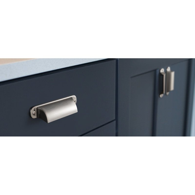 American Classical Cup Pull Multipack, Satin Nickel, 3"