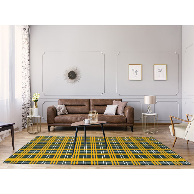 Tapis écossais vert, Rectangle 9 pi x 12 pi