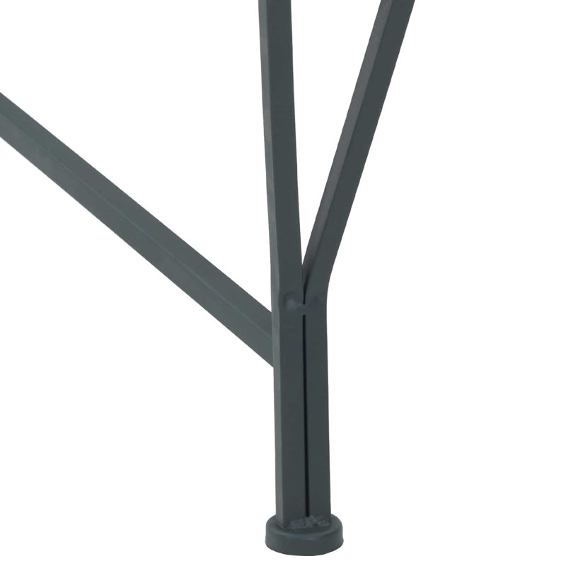 Outdoor Bench, Silver Grey