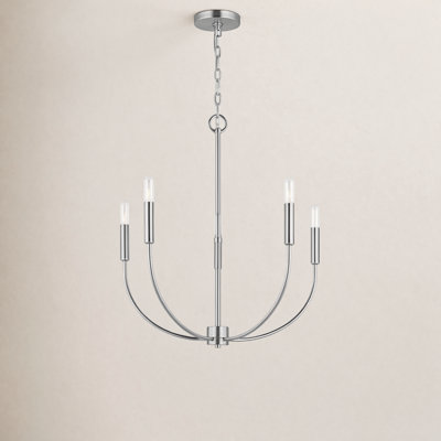 Kendrey 5-Light Metal Candle-Style Chandelier