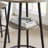 Upholstered Adjustable Height Counter Stool