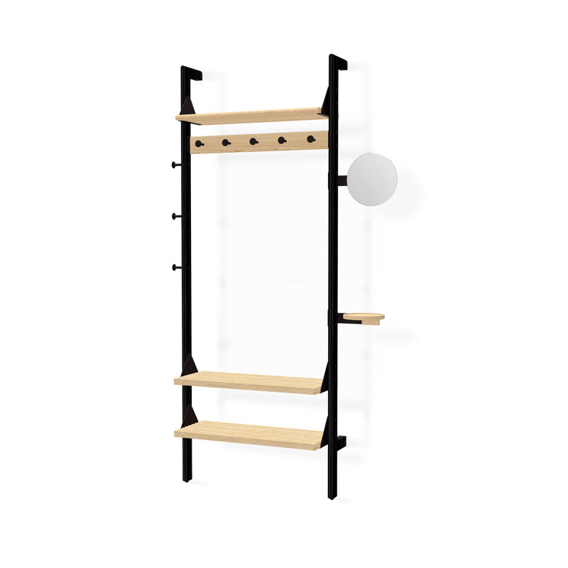 Branch 1 - Entryway Unit, Black/Blonde