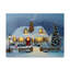 Reproduction de peinture acrylique sur toile tendue H Candlelight Christmas-30363347