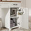 Bureau de direction, bureau d'ordinateur avec tiroirs et armoire de rangement Farmhouse-1350161583