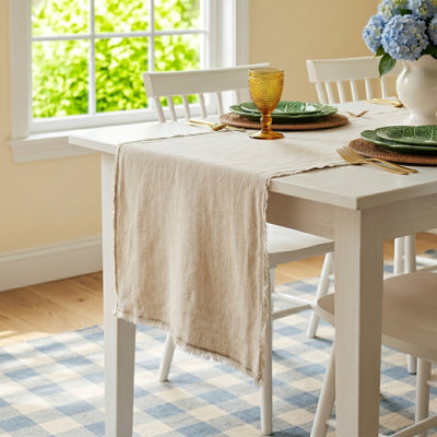 Zadia 72" Linen Table Runner