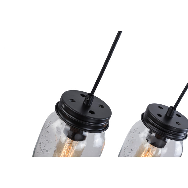 5 - Light Dimmable Kitchen Island Cylinder Chandelier