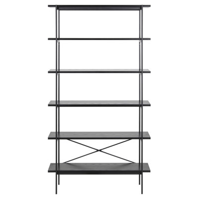 Colberta 172 cm H x 94 cm W Steel Etagere Bookcase