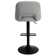 Bridgette Swivel Adjustable Height Bar Stool