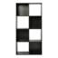 Mickale 120 cm H x 60 cm W Cube Bookcase-1638190165