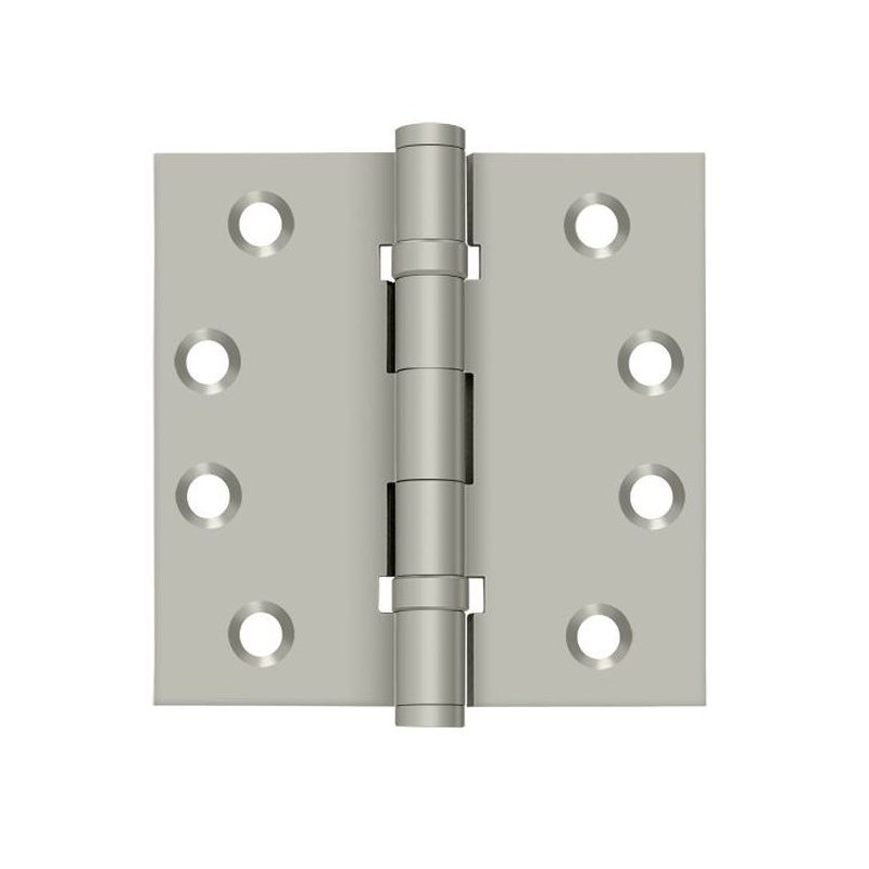 102'' x 102'' Butt Bearing Hinge, Brushed Nickel