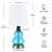 17.5 Inch Gradient Glass Table Lamp Set-1673446051