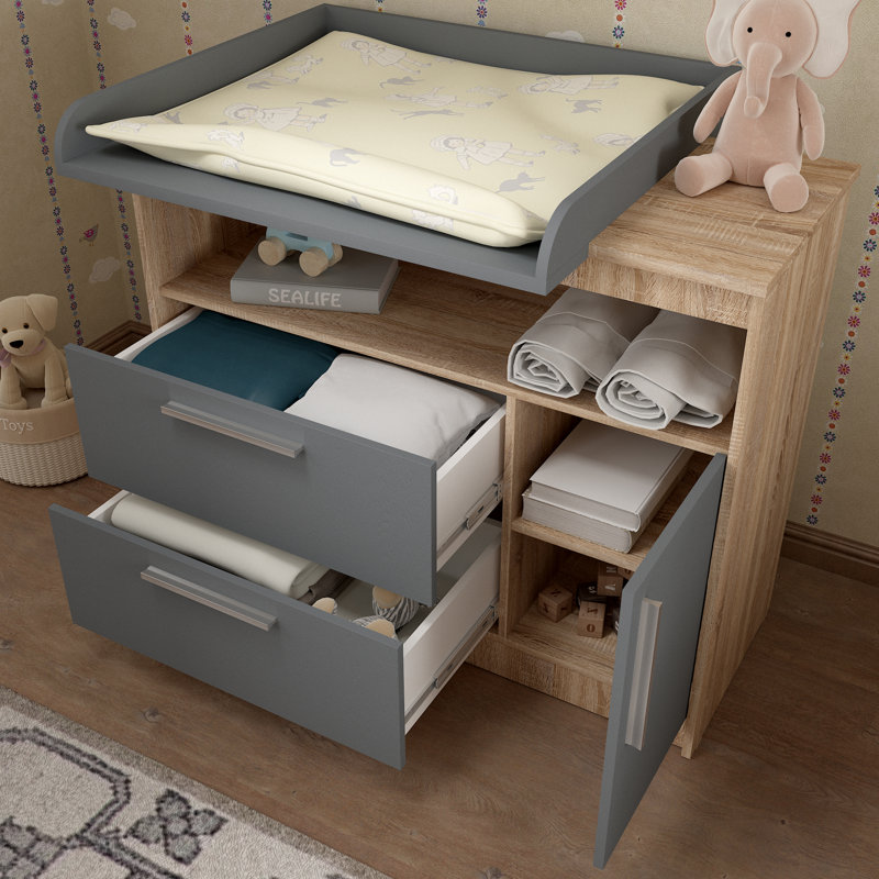 Changing Unit Classic Line 1150, Brown/Grey
