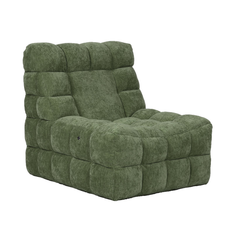 Fauteuil d'appoint Sorma, Vert