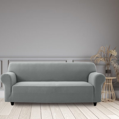 Stretch Sofa Slipcover – Elastic Fitted Spandex Couch Protector | Machine Washable, Anti-Slip, Pet & Kid Friendly | 1-4 Seater Sofa Covers