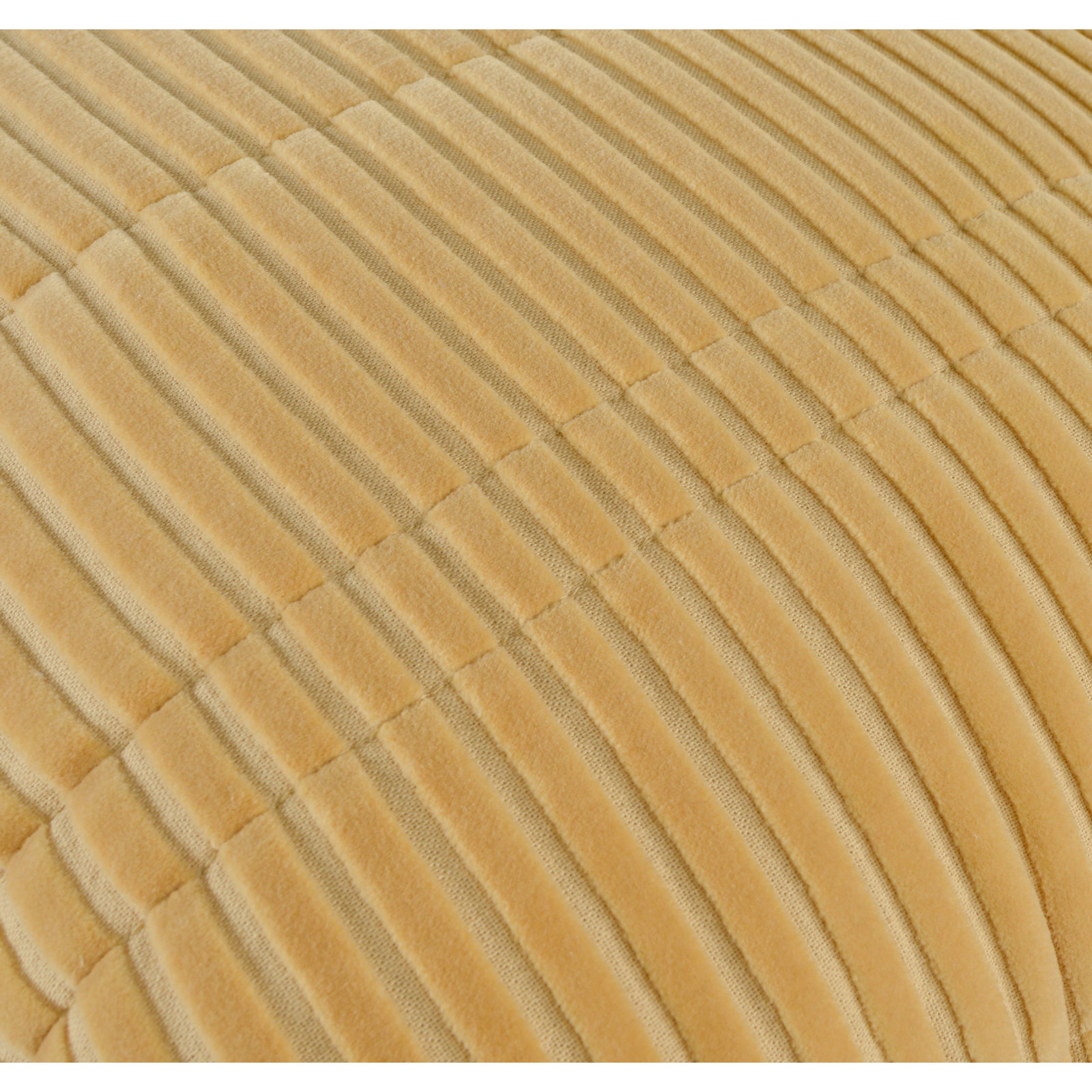 100% Cotton Throw Pillow, Down, Gold