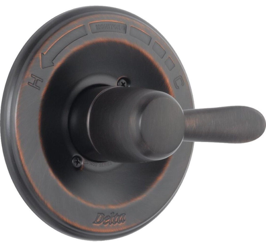 Lahara Thermostatic Faucet Trim with Lever Handles Delta 