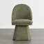 Swivel Fabric Upholstered Dining Chair-825395080-825395087