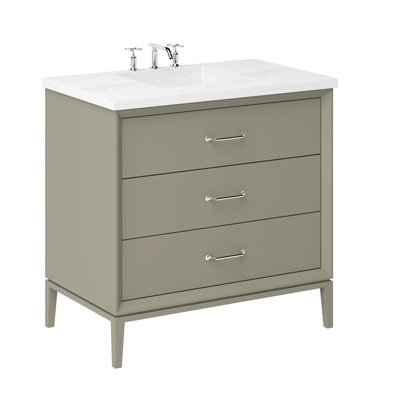 Alexandra Three-Drawer Single Bath Vanity