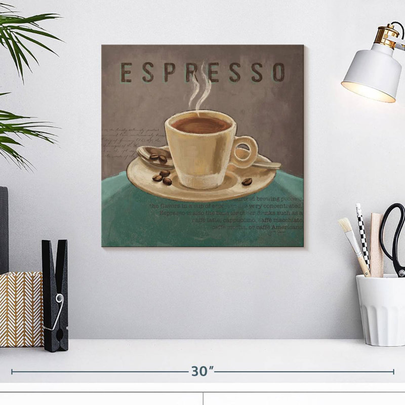 Yarlin Coffee And Co II bleu sarcelle et gris, H 16 po x l 16 po