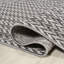 Tapis intérieur / extérieur noir / gris clair Chevron-69807259