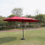 Parasol d'extérieur à double face avec lumière et base pour patio-966637091