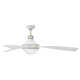 Cascade 62'' 3 Blade Ceiling Fan with LED Light Kit