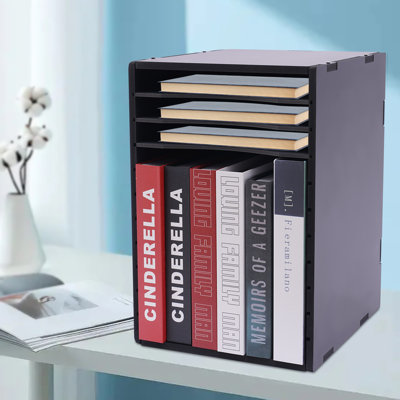 Hyeng 11-grid Adjustable Desktop File Organizer