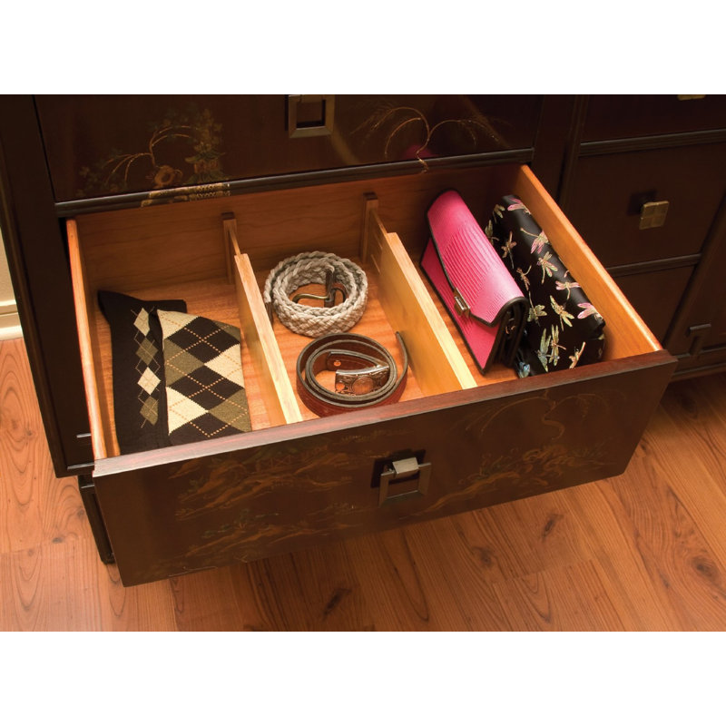 Adjustable 2 Piece Drawer Organizer Set