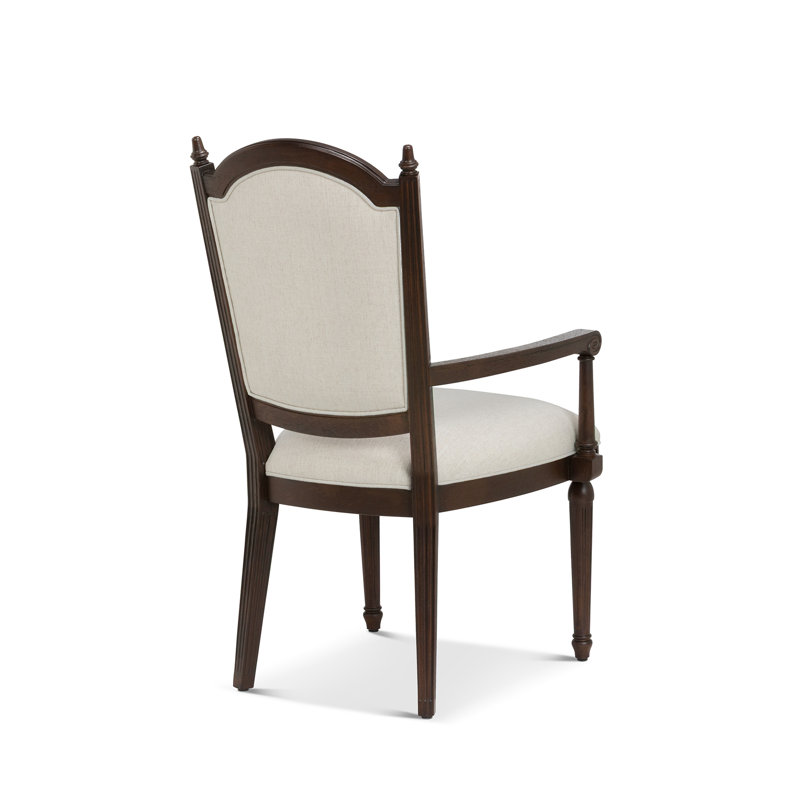 Winthorpe Armchair, Whitewash, Truffle