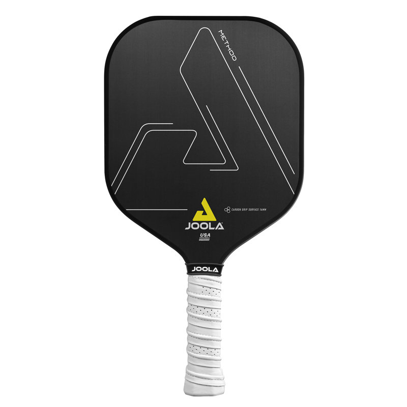 Palette de pickleball Joola Method avec technologie de surface en carbone lisse ou texturée pour une rotation et un contrôle maximaux
