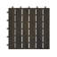 Carreaux de terrasse entrelacés à motif rayé