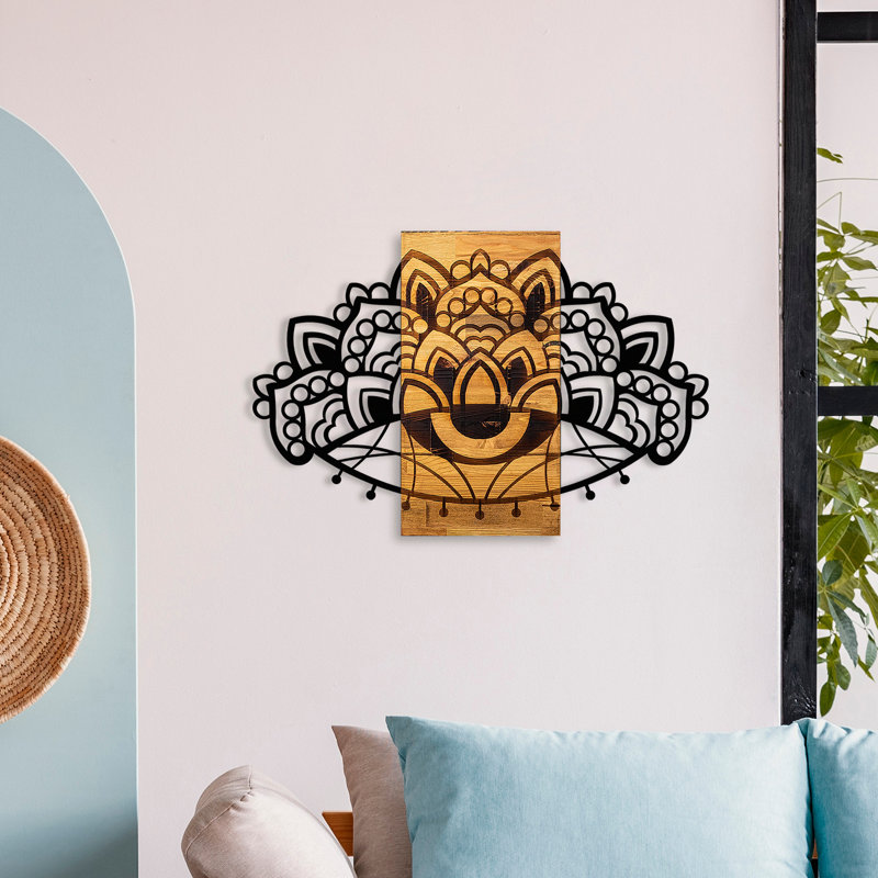 Plants & Flowers Wall Decor on Solid Wood