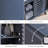 Bathroom Floor Storage Cabinet  With Slatted Sliding Door-497135831