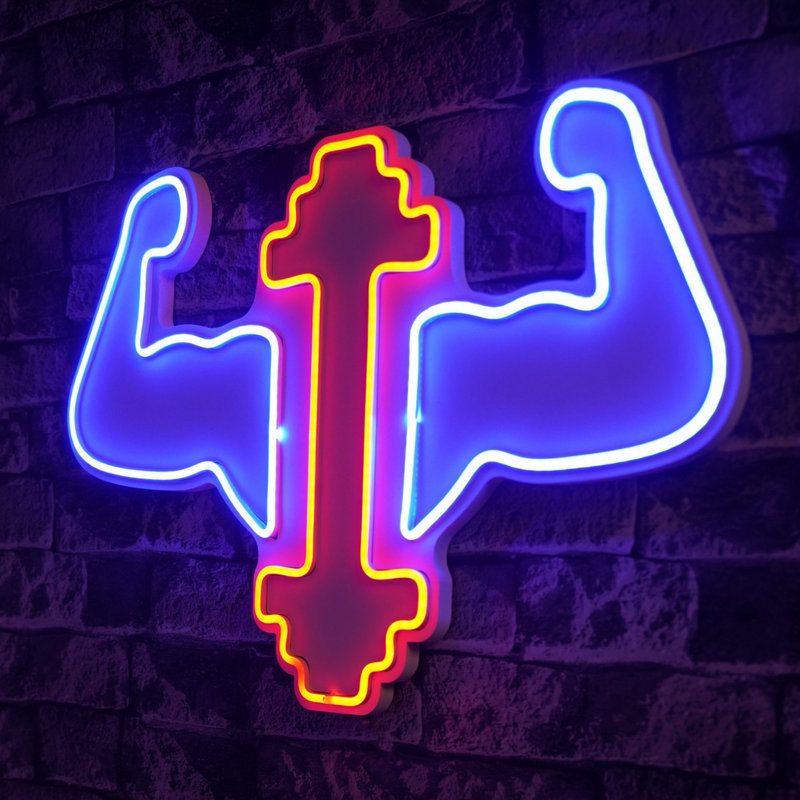Flexible Neon LED Lighting Strips, Waterproof IP67, 12V DC, 12 ft 4 in Length | Red & Blue Colors | 400 Lumen Brightness, 6000K | PVC Foam Template for Easy Installation | Perfect for Home Decor & Parties