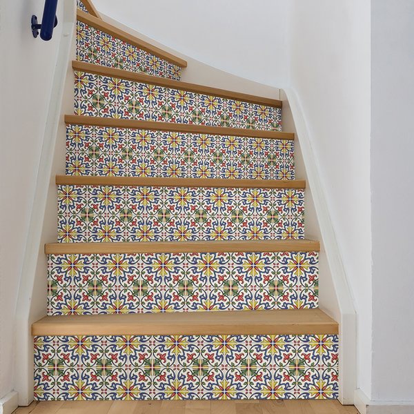 Clementina 25.4cm W x 25.4cm L Vinyl Peel and Stick Mosaic Tile