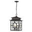 Lanterne suspendue d’extérieur 4 lumières Brackin