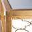 Genevieve Glass Top End Table-36520650