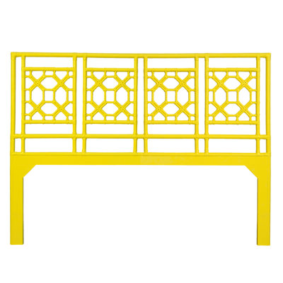 Rattan Open-Frame Headboard