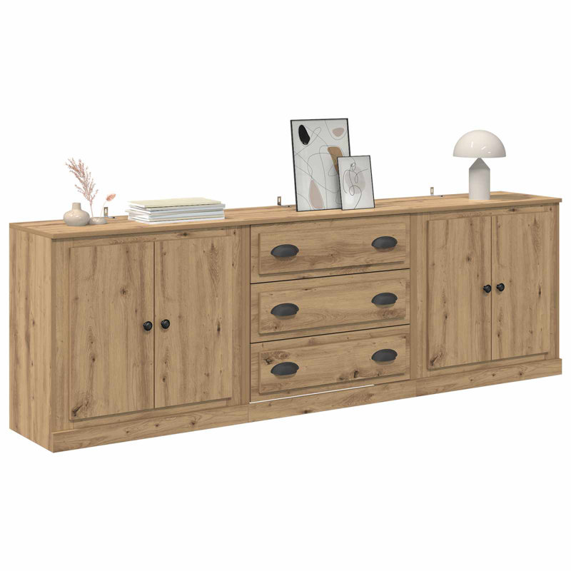 210cm Sideboard, Artisan Oak