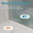 32"×76" Semi-Frameless Shower Glass Panel,Shower Door-120742646