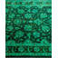 Tapis unique noué à la main Osbaldo - vert