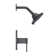 Deckard Dual Function Shower Faucet with Trim